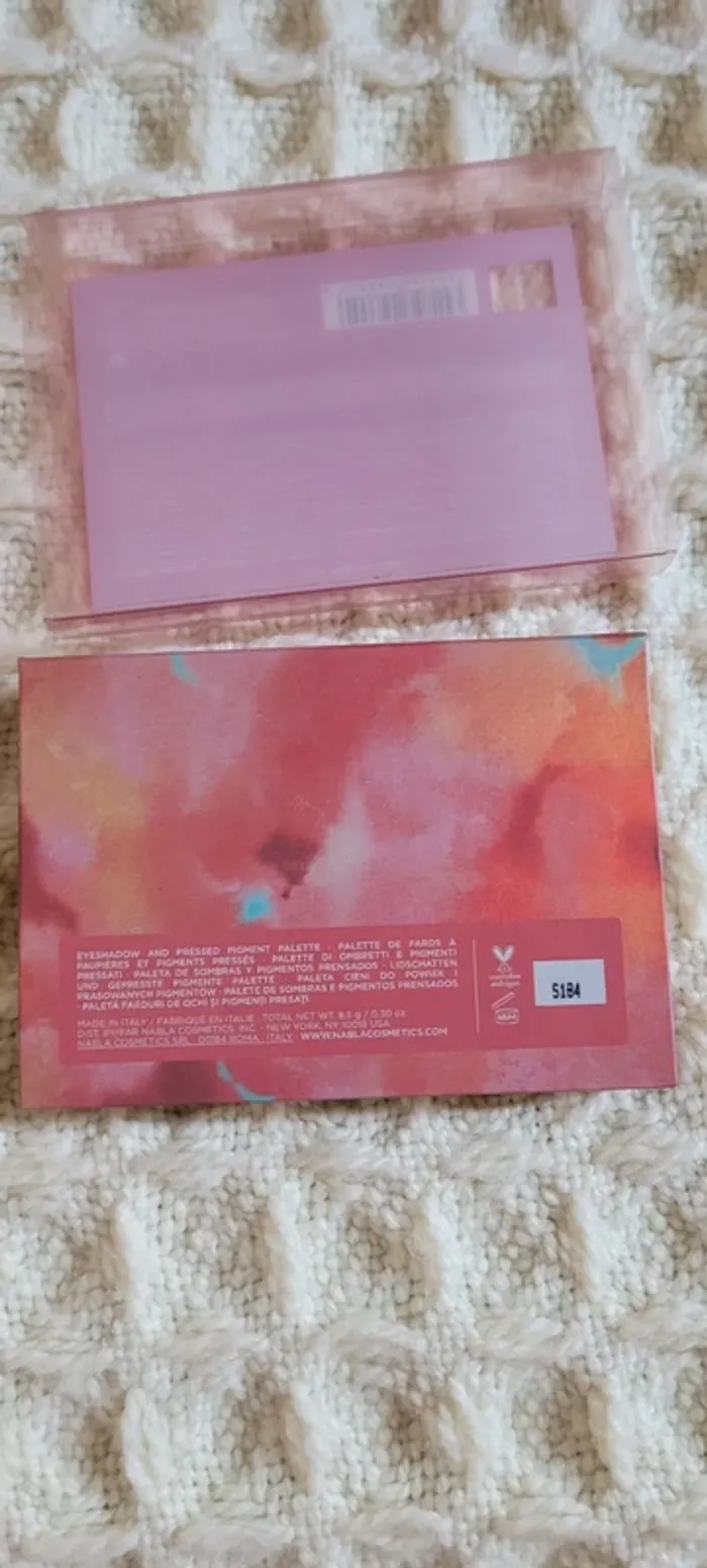 Coral cutie palette nabla - photo numéro 2