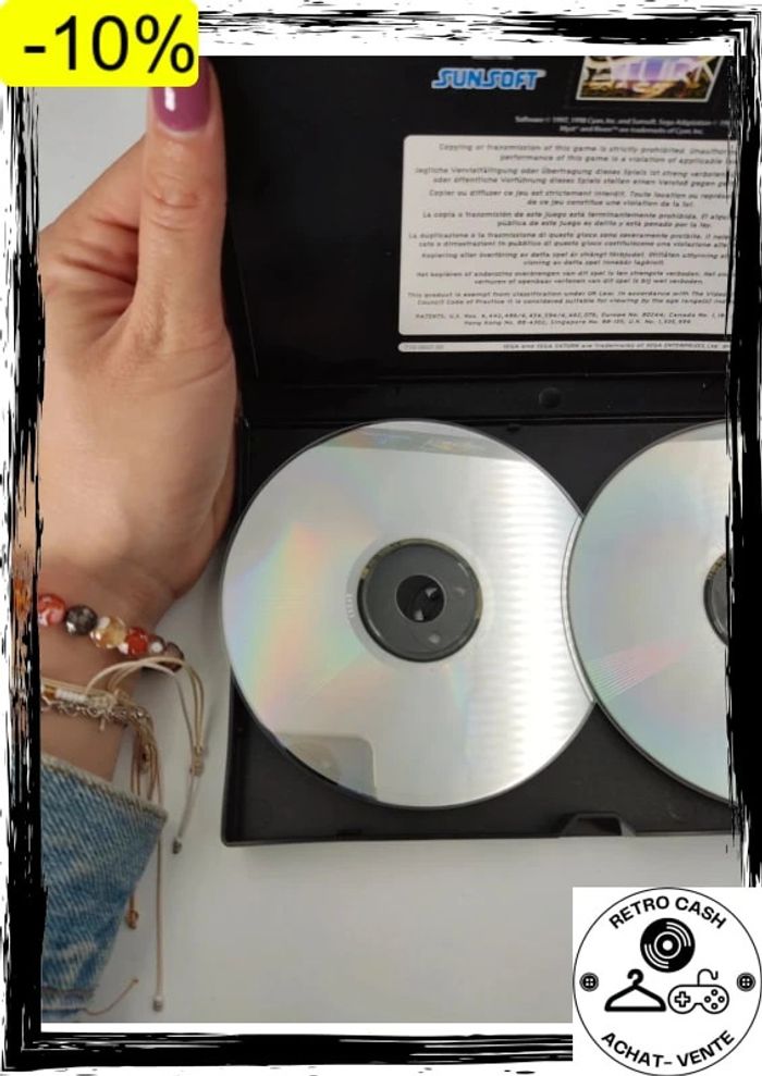 Jeu Sega Saturn Riven The Sequel To Myst avec fourreau - photo numéro 5