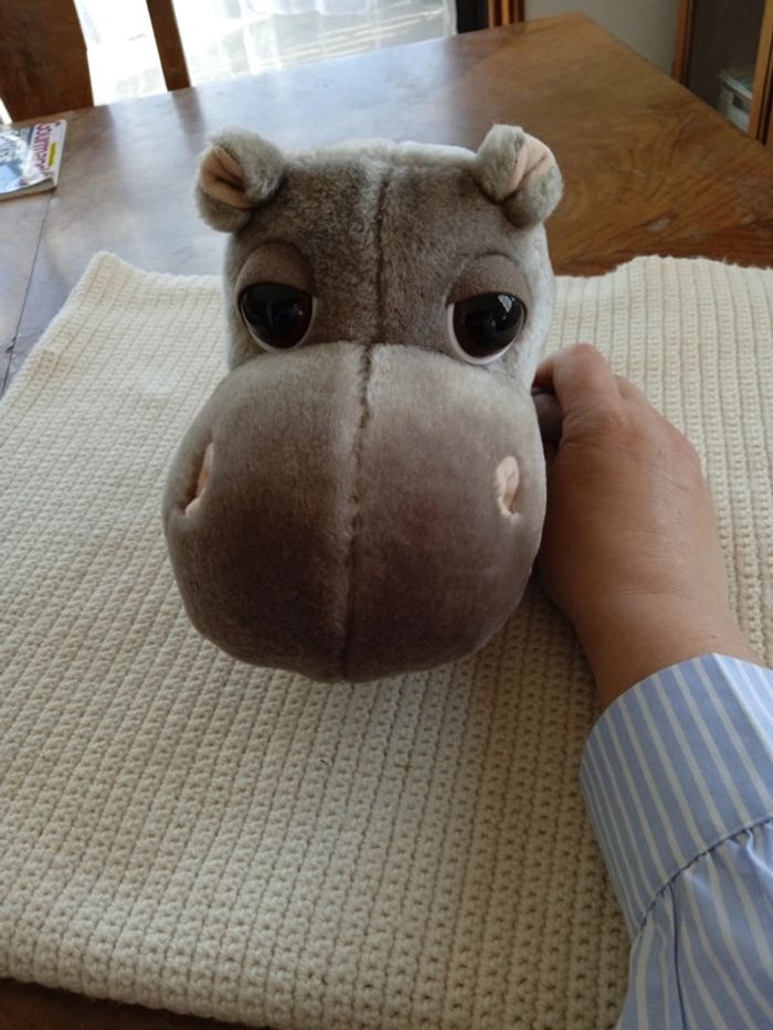 Peluche hippopotame - photo numéro 2