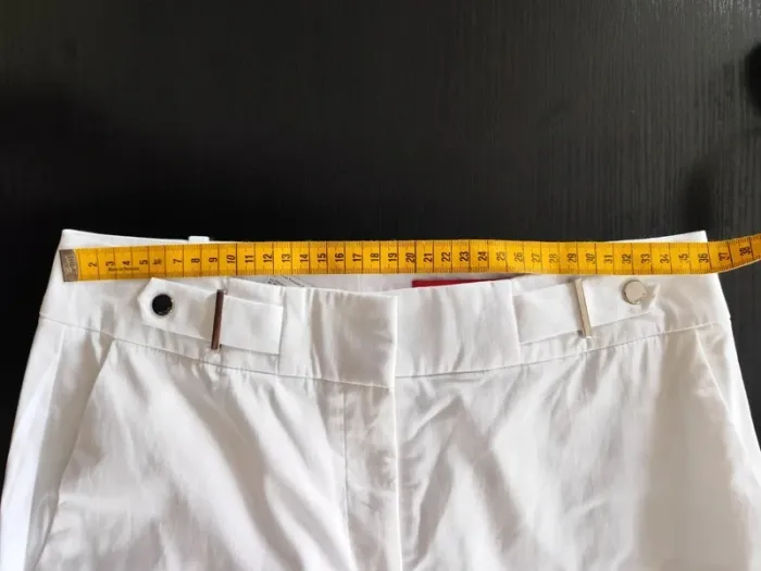 Pantalon à pinces blanc - photo numéro 7