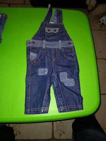 Salopette jeans 3 mois
