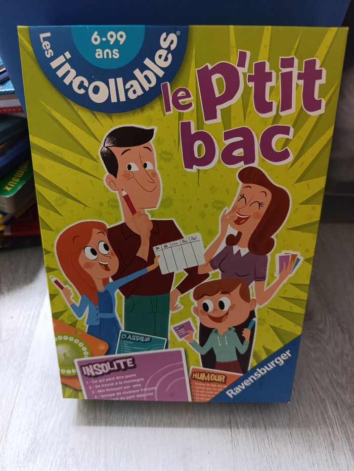 Jeux du p'tit bac