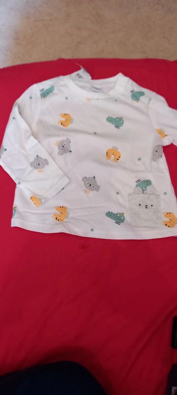 Manches longues 24mois neuf tex