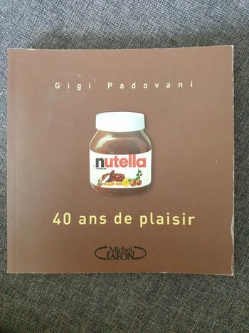 livre Nutella 40 ans de plaisir