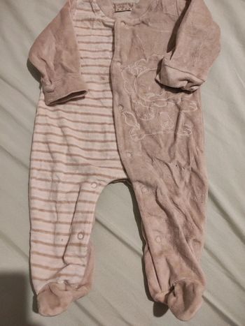 Pyjama T3M canari baby