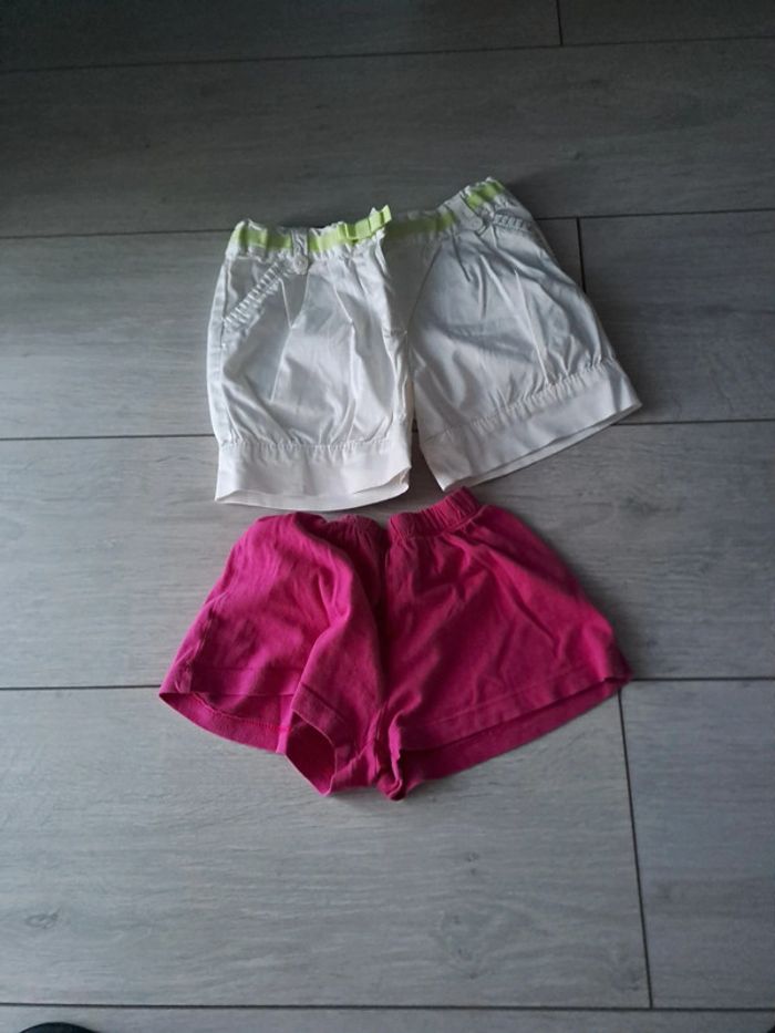 Lot short fille 3ans