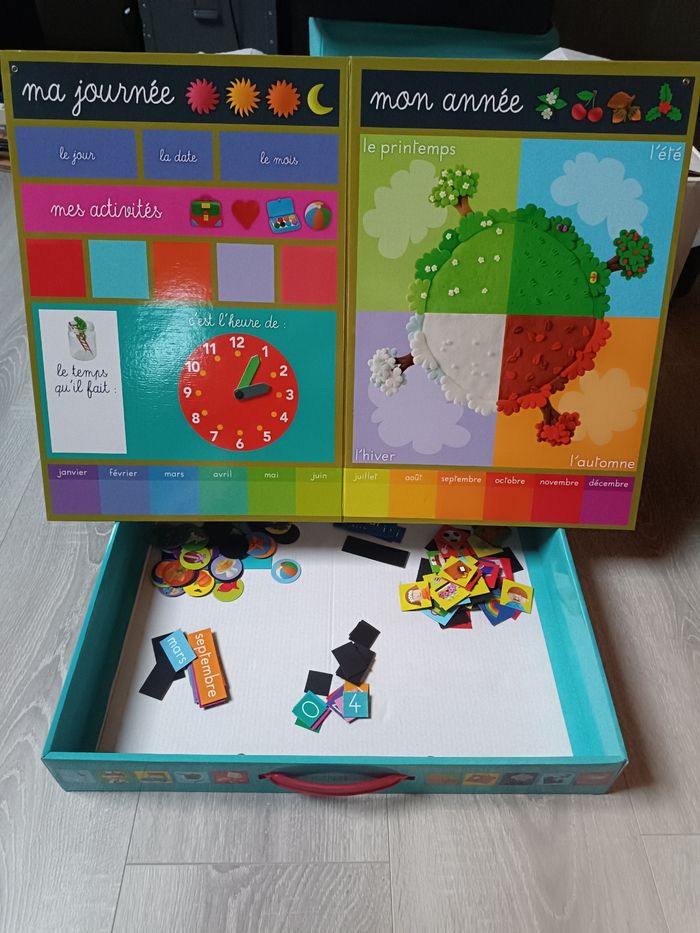 Mon calendrier, l' heure, le temps et les saisons - photo numéro 3
