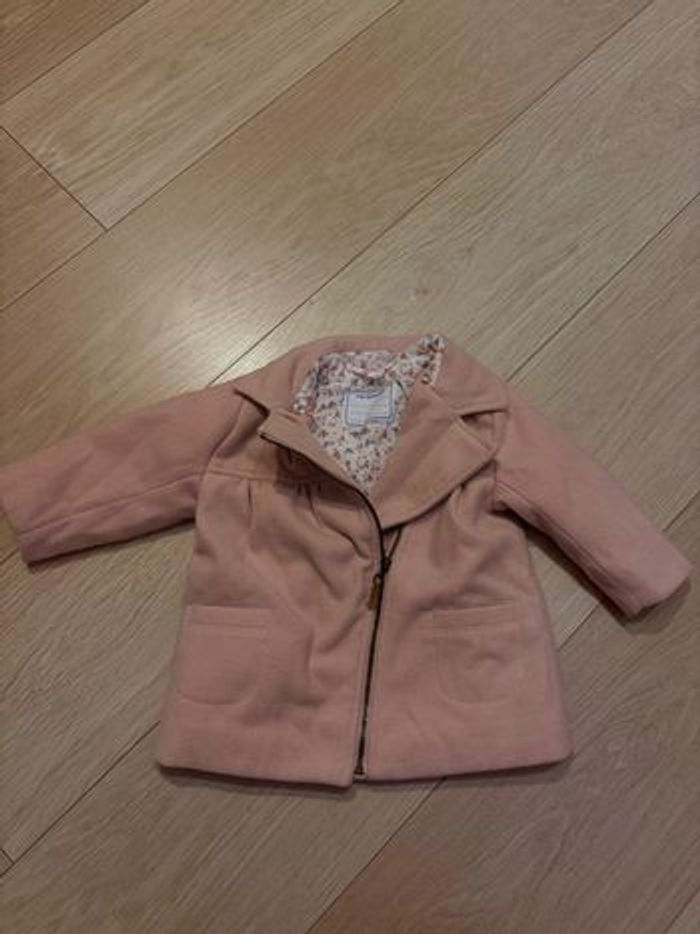 Manteau Verbaudet rose 12 mois - photo numéro 4