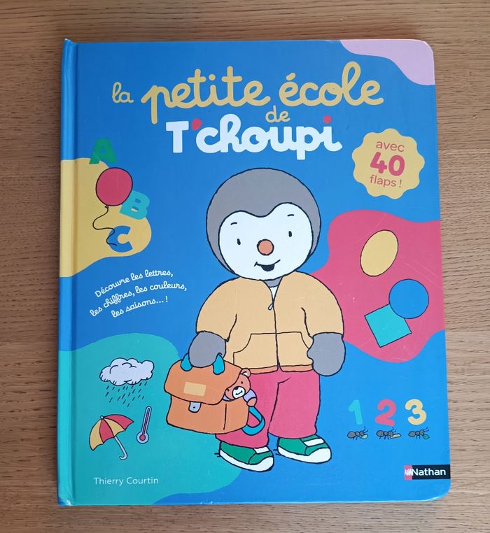 Livre cartonné "La petite école de T'choupi" 2 ans + - photo numéro 2