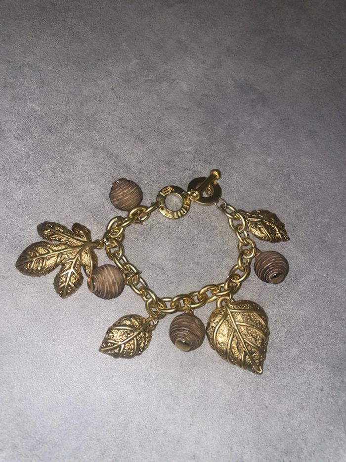 Bracelet vintage plaqué or - photo numéro 3