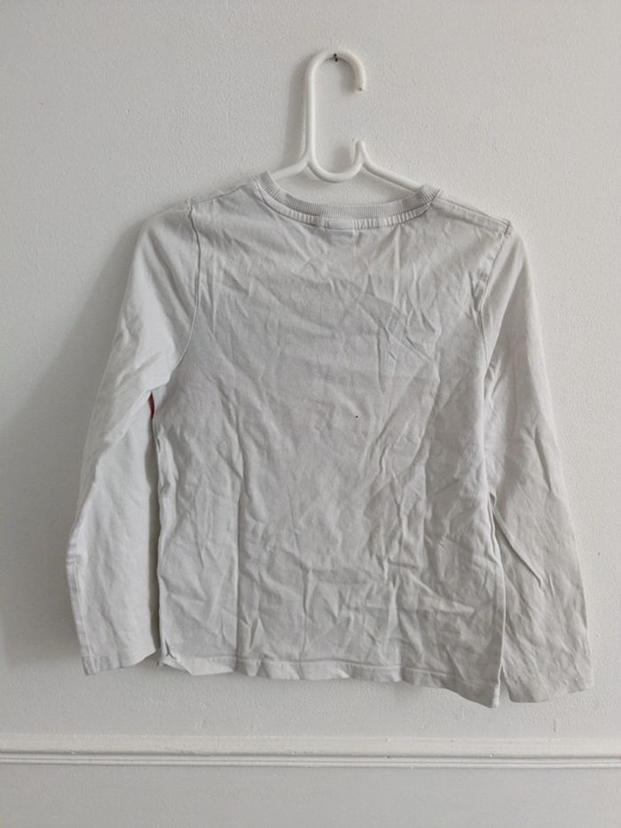 T-shirt anches longues allez les bleus 8 ans - photo numéro 3