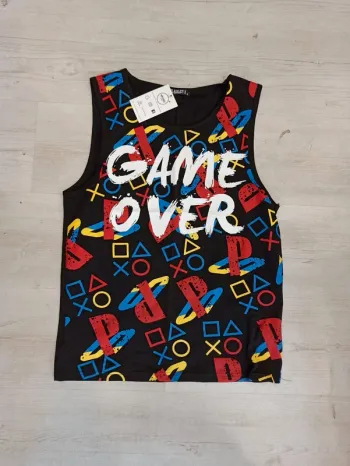 Débardeur homme sans manche noir taille S