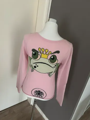 Los angeles pull 100 %, cachemire, rose, femme, taille M