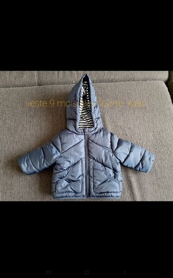 Veste à capuche fourré