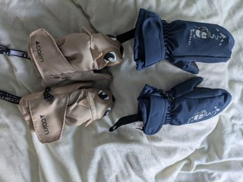 Moufles ski 2 paires