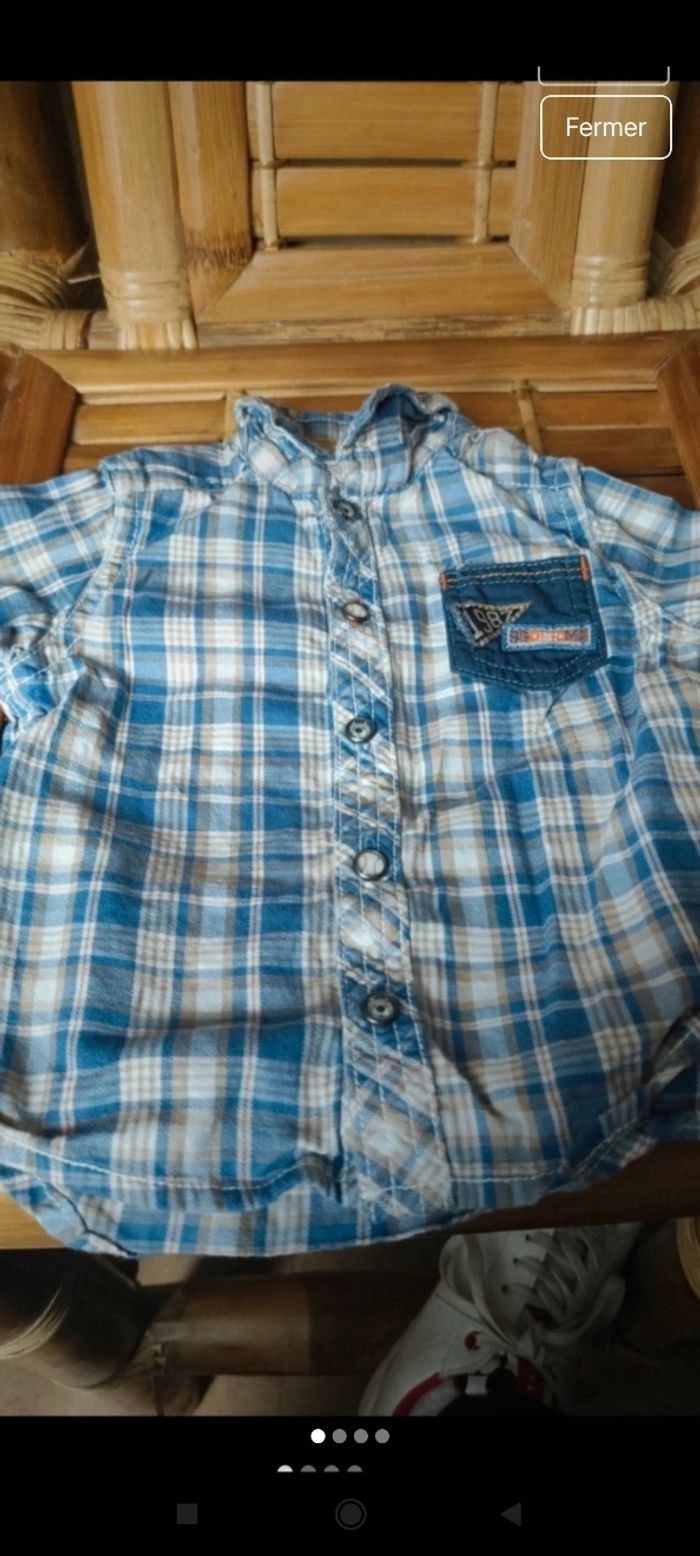 Très belle chemise garçon e1