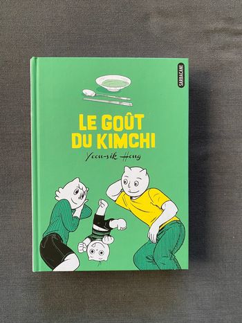 BD le goût du Kimchi éditions sarbacane