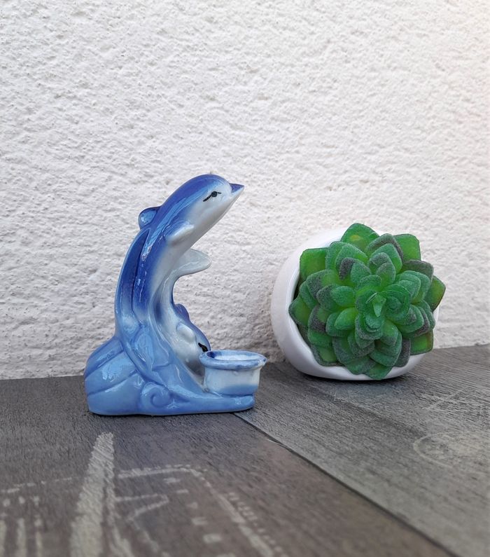 Figurine dauphins en céramique - photo numéro 4