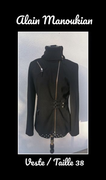 Manteau / veste noir chic Taille M Alain Manoukian