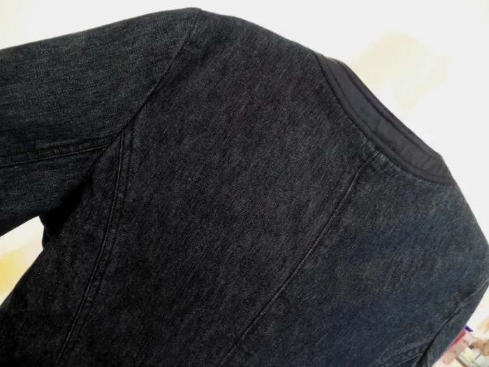 Veste_denim jeans_ coton - photo numéro 8