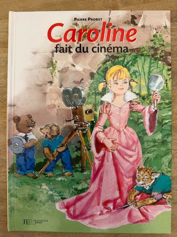 livre Édition rare TBE - Caroline fait du cinéma