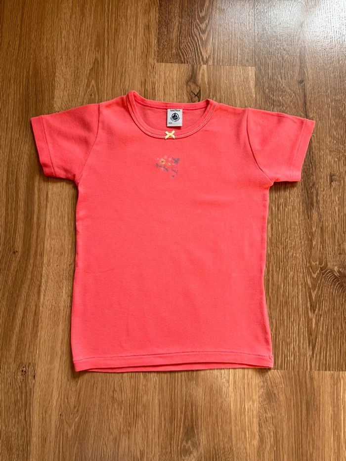 Tee-shirt tricot de peau manches courtes Petit Bateau 6 ans