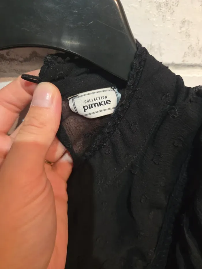 Blouse taille L pimkie noir - photo numéro 2