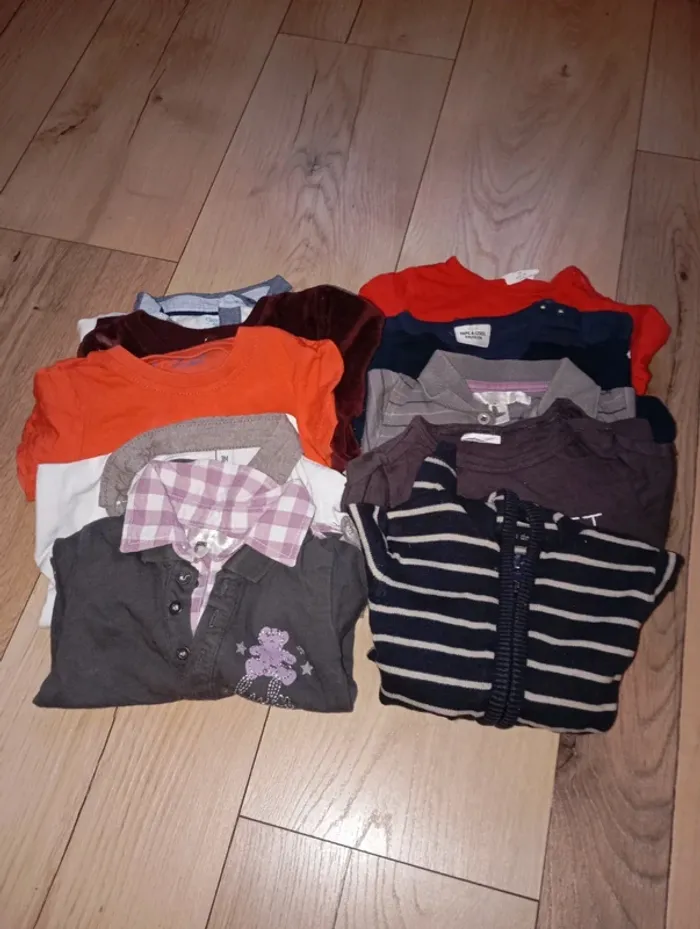 Lot tee shirt taille 3mois