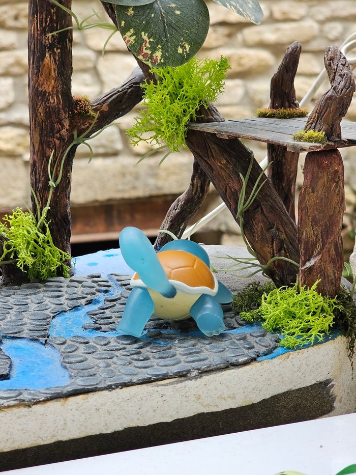 Super figurine Pokemon Nintendo Carapuce effet transparent - photo numéro 5