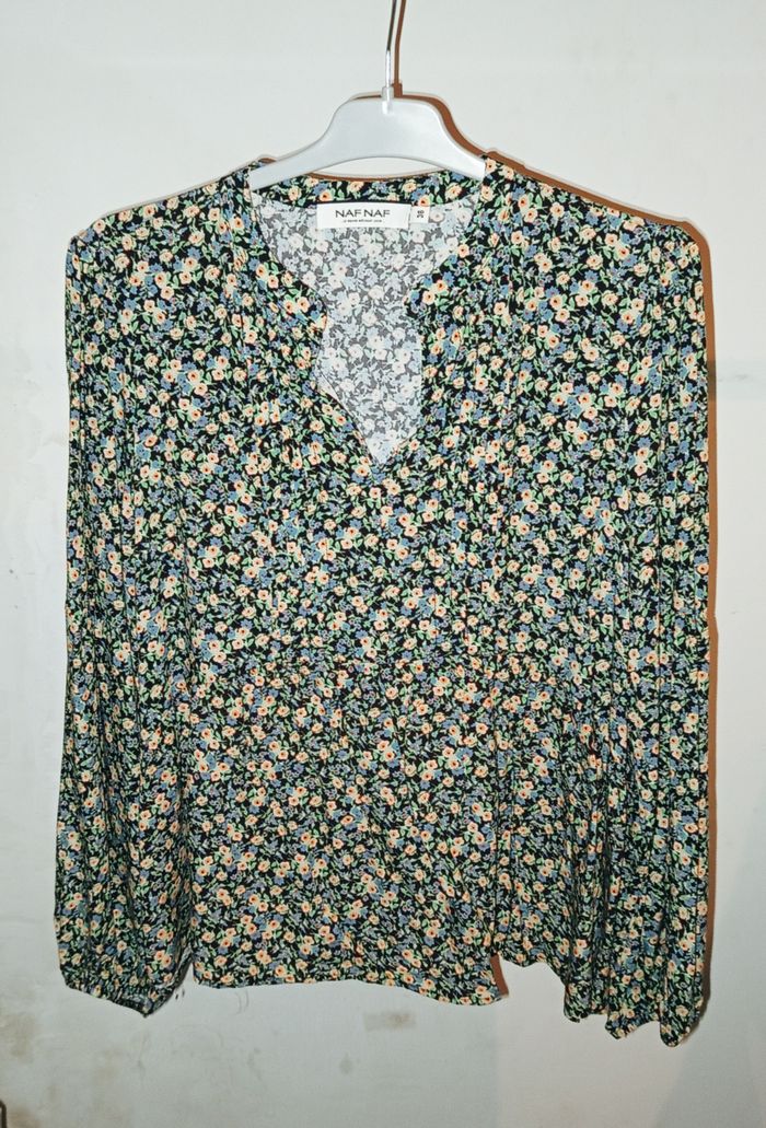 Blouse Naf Naf à fleurs T36