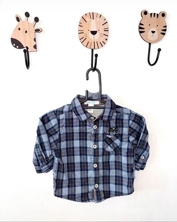 Chemise manches longues taille 3 mois Obaibi