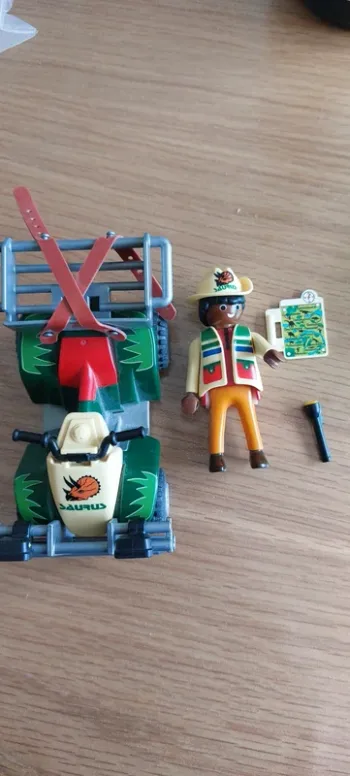 Le chasseur de dinosaures Playmobil
