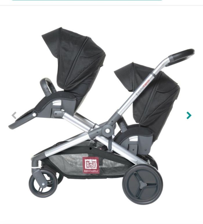 Poussette double avec cosys - photo numéro 4