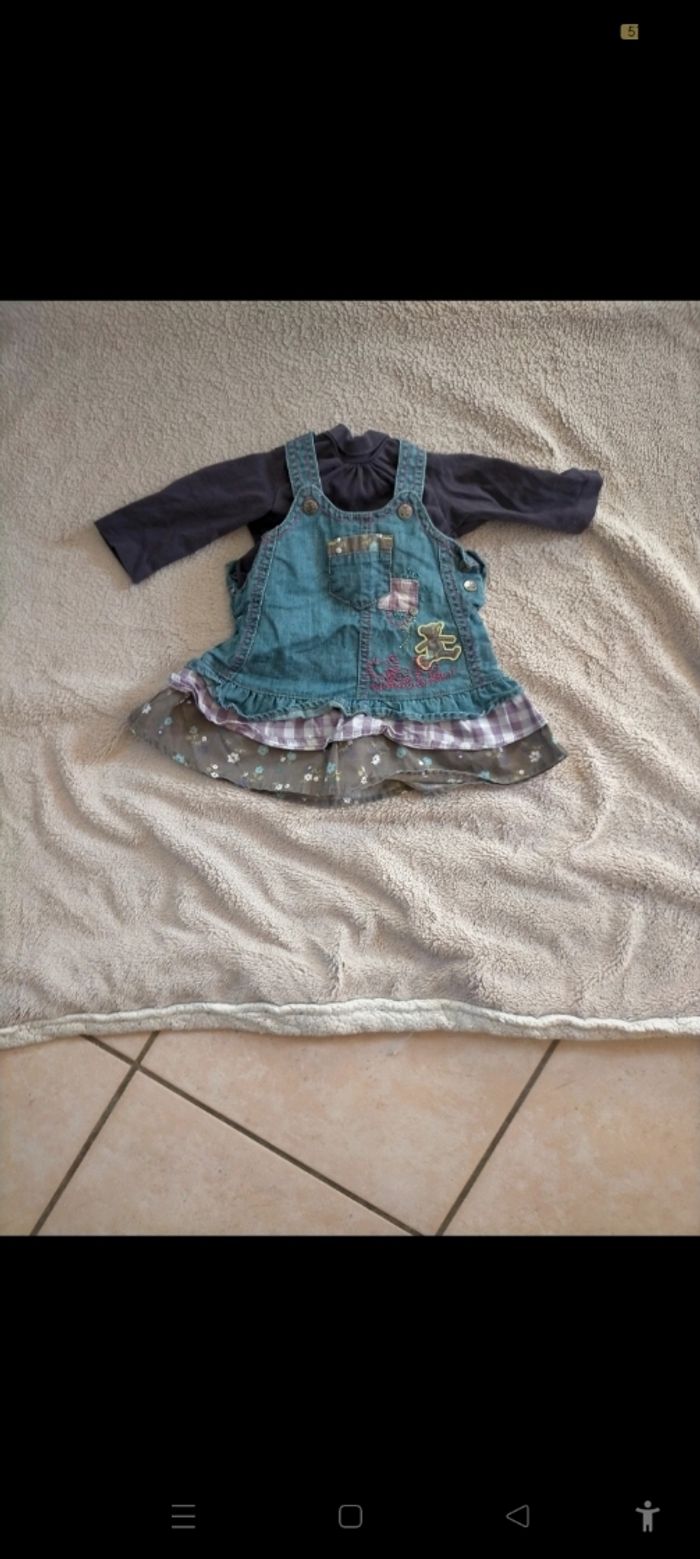 Ensemble fille 3 mois