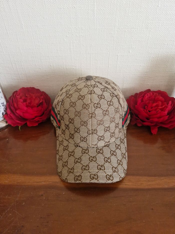 Casquette gucci beige
