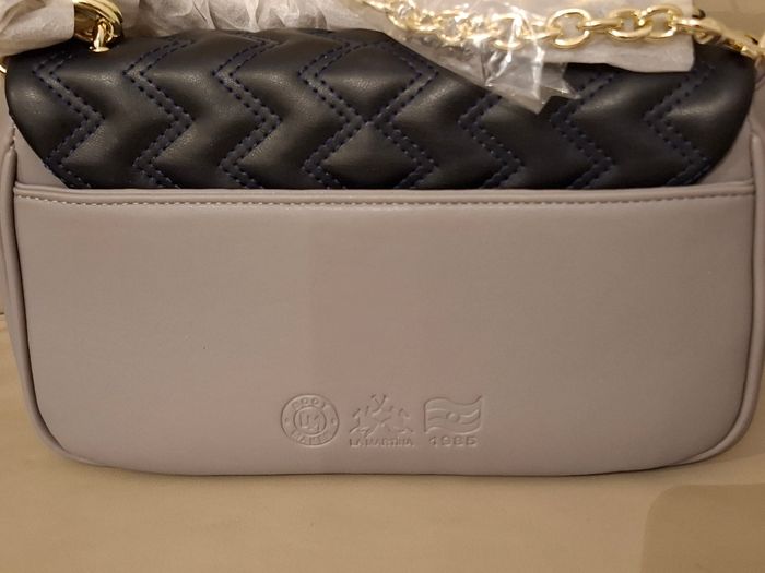 Sac à main et bandoulière LA MARTINA NOIR ET GRIS - photo numéro 5