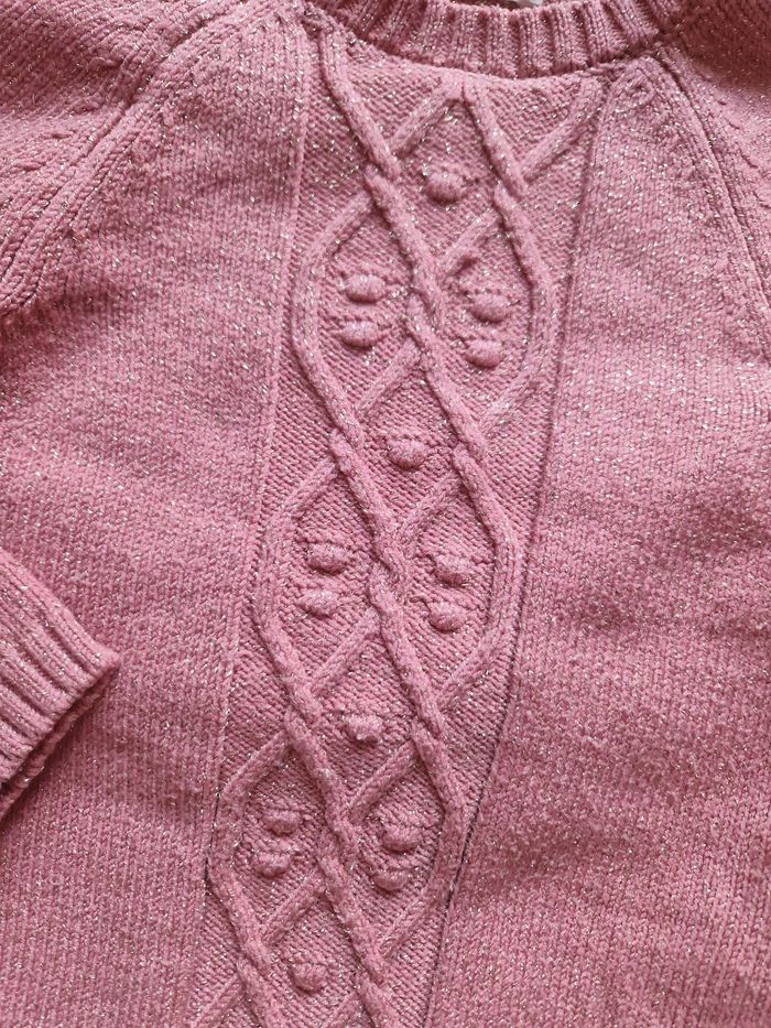 Pull chaud vieux rose - photo numéro 2