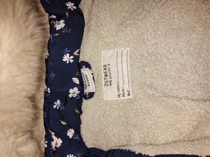 Doudoune Manteau fille chaud tpao 8 ans - photo numéro 5