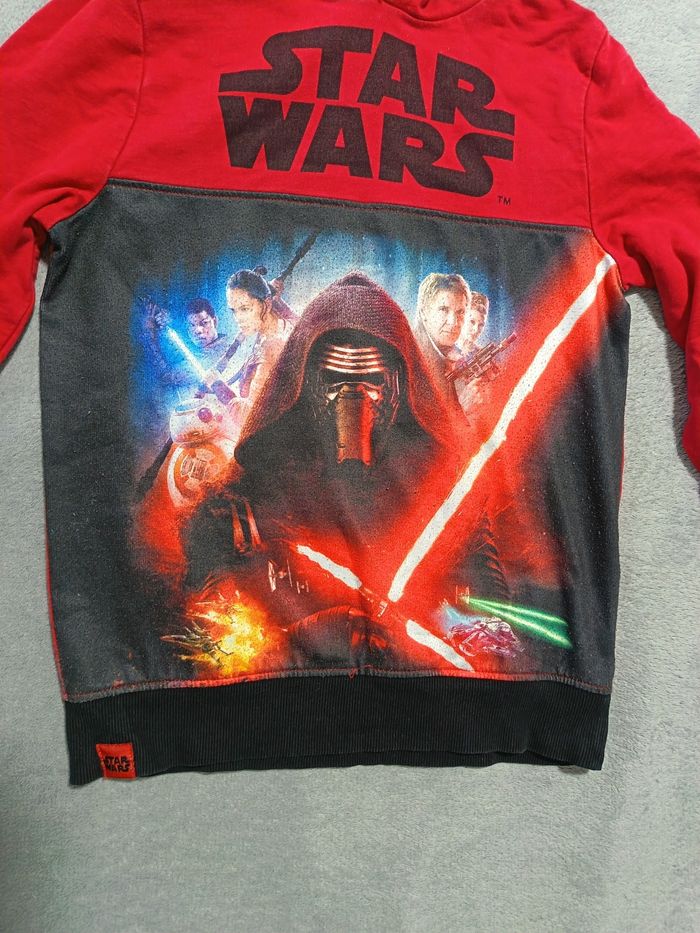 Sweat rouge Star wars 134-140 cm - photo numéro 2