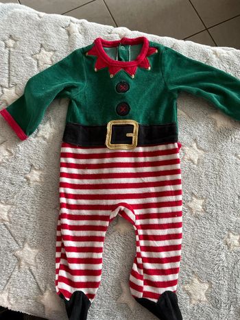 Pyjama lutin de Noël