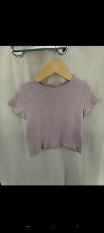 Ensemble lila Kiabi 24 mois