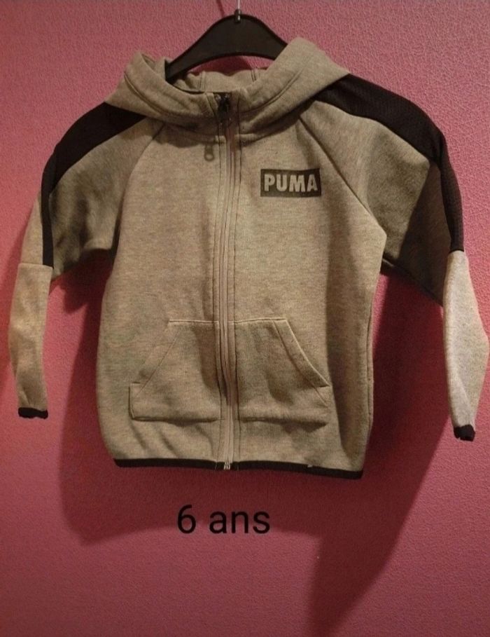 Veste Puma 6 ans TBE