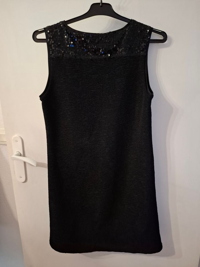 Robe noir sequin promod taille 38 en très bon état - photo numéro 8