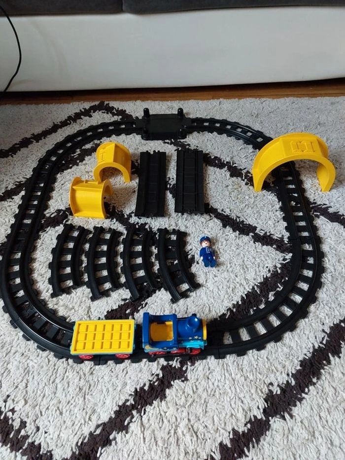 Circuit de train playmobil