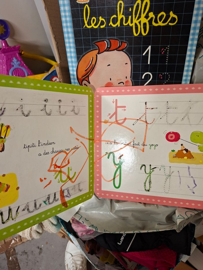 Gros lot apprendre à ecrire, chiffre,compter - photo numéro 7