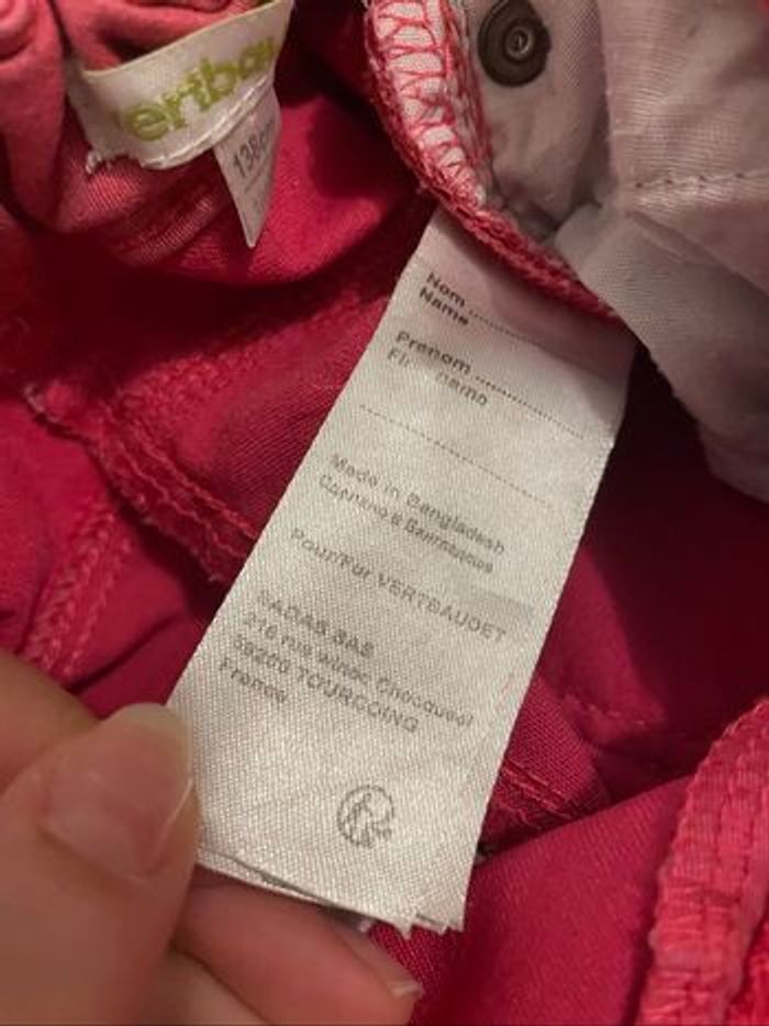 Pantalon slim rose (10A) - photo numéro 5