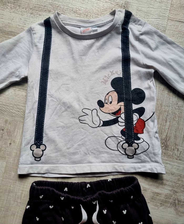 Ensemble mickey 18 mois - photo numéro 3