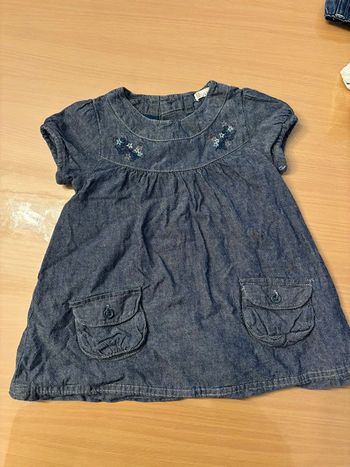 robe bébé fille 6M marque U collection 100% coton