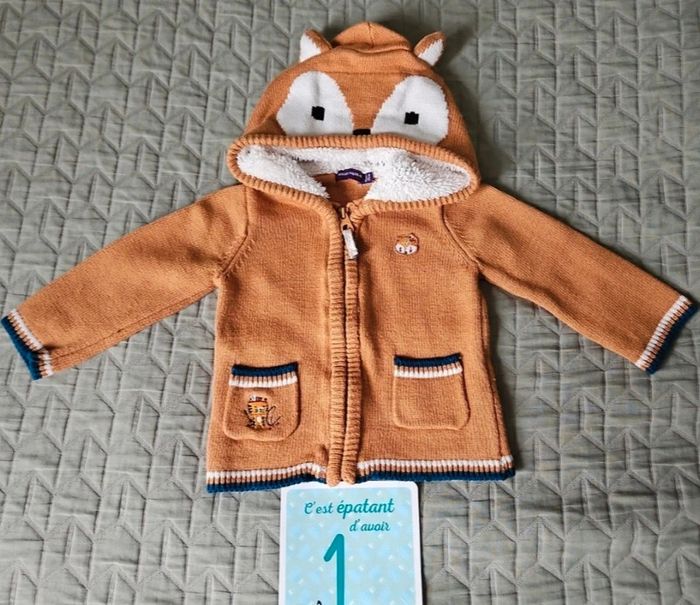Gilet zippé 12 mois - photo numéro 6