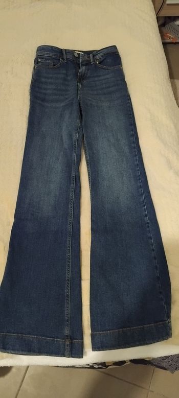 Jean maloh flare cache cache taille 34 neuf